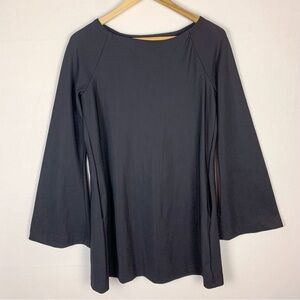 Carbon38 Long Sleeve Black Mini Dress Witchy Whimsigoth